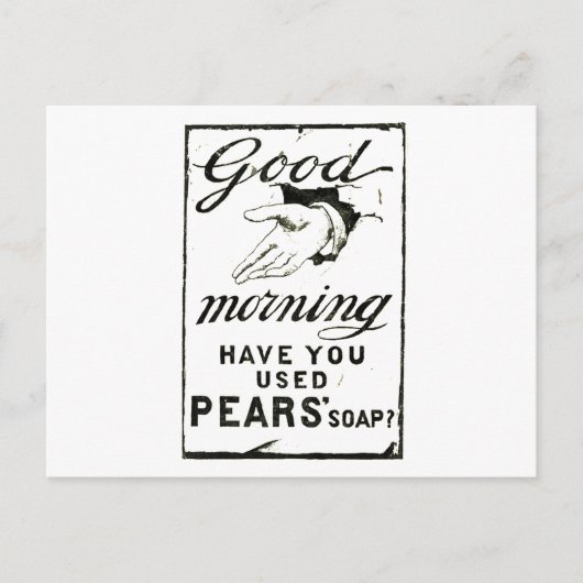 PEARS-ZEEP ADVERT - Circa 1895 Briefkaart (Voorkant)
