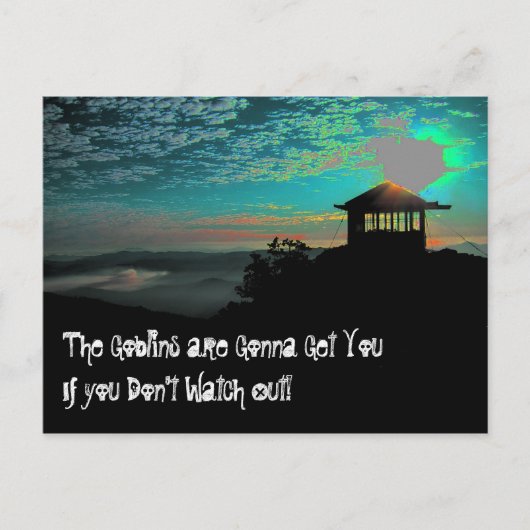 Pearsoll Peak Fire Lookout Briefkaart (Voorkant)