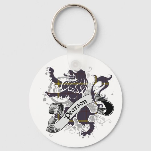 Pearson Tartan Lion Sleutelhanger (Voorkant)