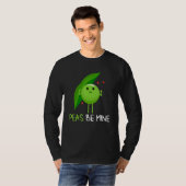 Peas be mine pea and pea pod t-shirt (Voorkant volledig)