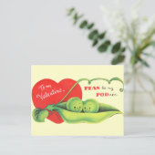 Peas Be My Podner Feestdagenkaart (Staand voorkant)