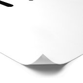 Peas guy Funny Hippie Pea Pun Poster (Hoek)