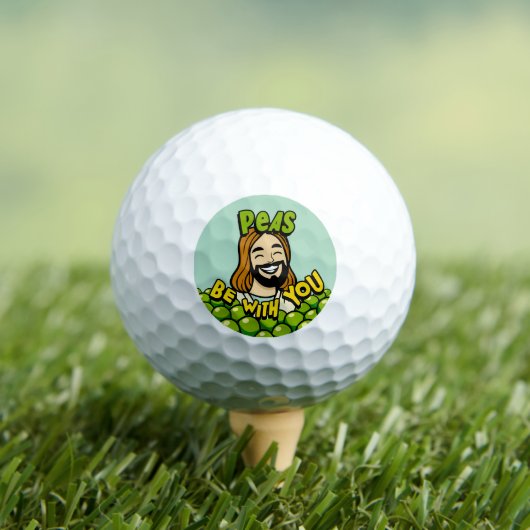 Peas is bij je. golfballen (Insitu Shirt)
