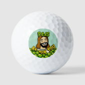 Peas is bij je. golfballen (Voorkant)