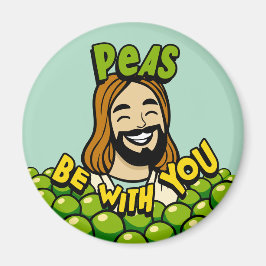 Peas is bij je. magneet