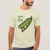 PEAS ON AARTH -.png T-shirt (Voorkant)