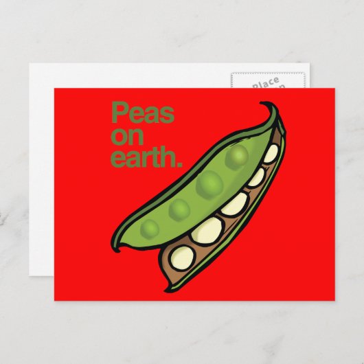 PEAS OP AARDE BRIEFKAART (Voorkant / Achterkant)