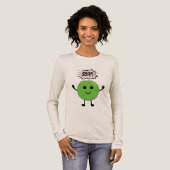 Peas Out Funny Pun T-shirt – Quirky Food Joke T-sh (Voorkant)