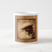 Peasant Cat Grote Koffiekop (Voorkant)