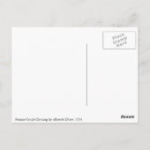 Peasant Couple Dancing by Albrecht Durer Briefkaart (Achterkant)