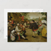 Peasant Dance, 1568 Briefkaart (Voorkant / Achterkant)