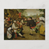 Peasant Dance, 1568 Briefkaart (Voorkant)
