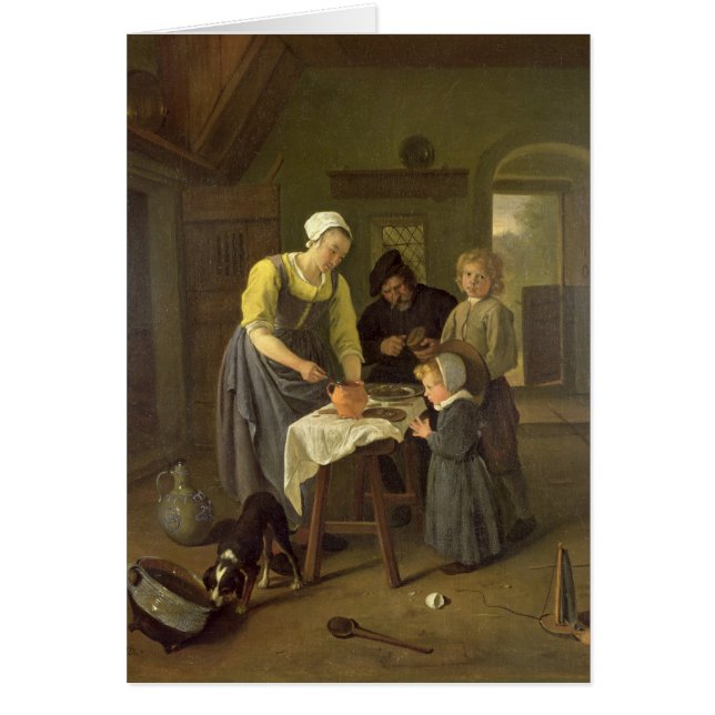Peasant Family at Meal Time, c.1665 (Voorkant)