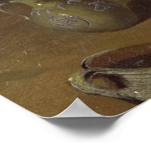 Peasant Family at Meal Time, c.1665 Poster (Hoek)