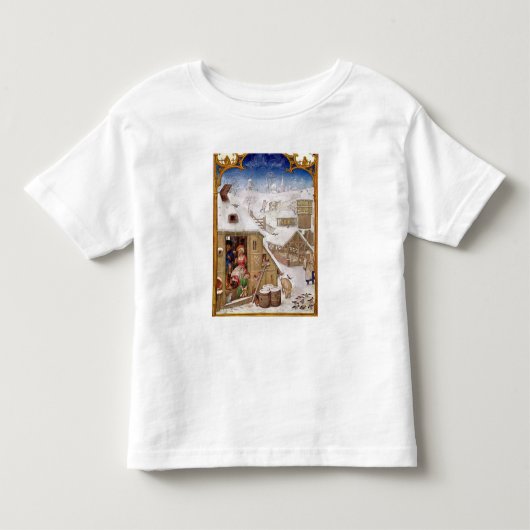 Peasant Life, van "Breviarium Grimani" Kinder Shirts (Voorkant)