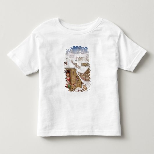 Peasant Life, van "Breviarium Grimani" Kinder Shirts (Voorkant)