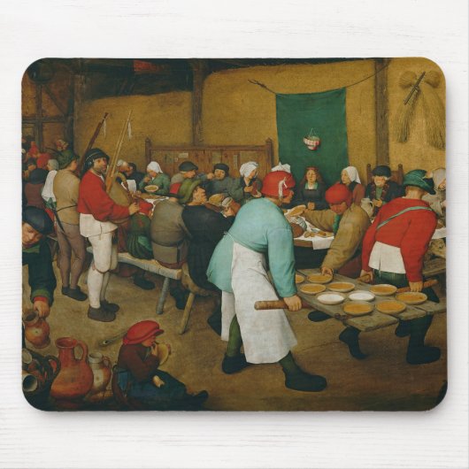 Peasant Wedding , 1568 Muismat (Voorkant)