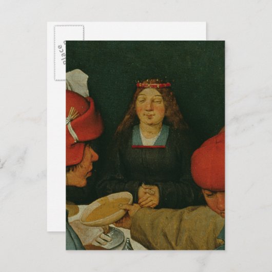 Peasant Wedding Briefkaart (Voorkant / Achterkant)