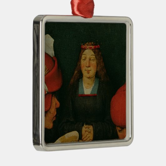 Peasant Wedding Metalen Ornament (Rechts)