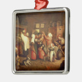 Peasant Wedding Metalen Ornament (Links)