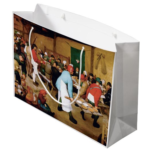 Peasant Wedding, Pieter Bruegel Groot Cadeauzakje (Achterkant Gekanteld)