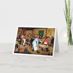 Peasant Wedding, Pieter Bruegel Kaart
