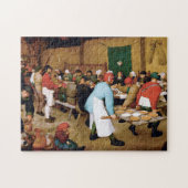 Peasant Wedding, Pieter Bruegel Legpuzzel (Horizontaal)