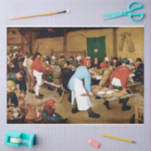 Peasant Wedding, Pieter Bruegel Tissuepapier (Craft)