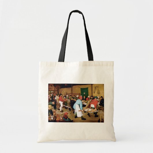 Peasant Wedding, Pieter Bruegel Tote Bag (Voorkant)