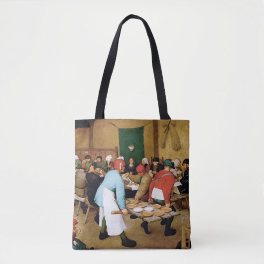 Peasant Wedding, Pieter Bruegel Tote Bag (Voorkant)