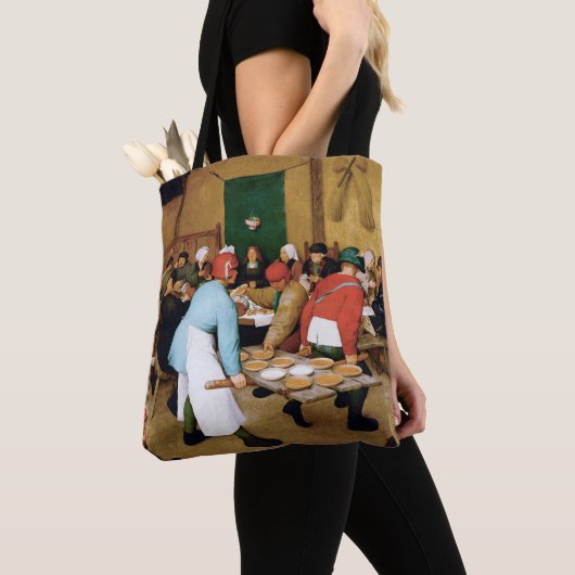 Peasant Wedding, Pieter Bruegel Tote Bag (Dichtbij)
