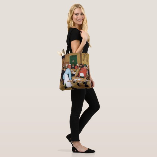 Peasant Wedding, Pieter Bruegel Tote Bag (Op model)