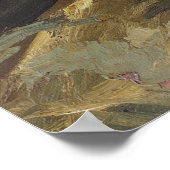 Peasant Woman Cooking by a Fireplace by Van Gogh Poster (Hoek)