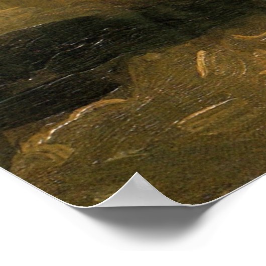 Peasant Woman Planting Potato door Vincent van Gog Poster (Hoek)