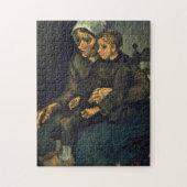 Peasant Woman with Child on her Lap, 1885 by Vince Legpuzzel (Verticaal)