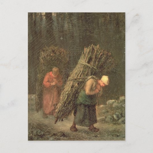 Peasant Women with Brushwood, c.1858 Briefkaart (Voorkant)