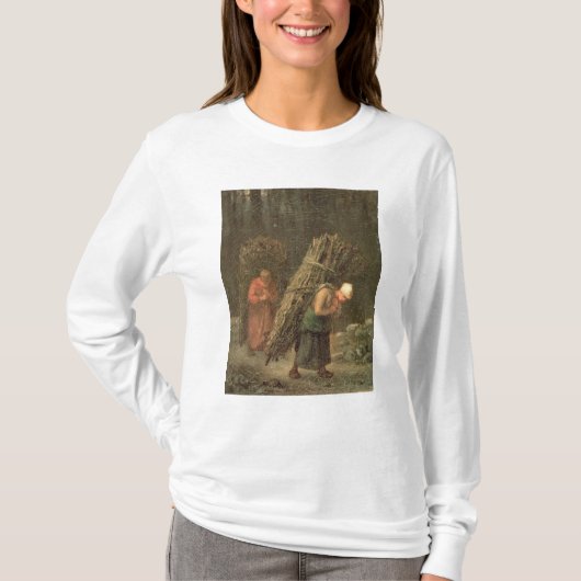 Peasant Women with Brushwood, c.1858 T-shirt (Voorkant)