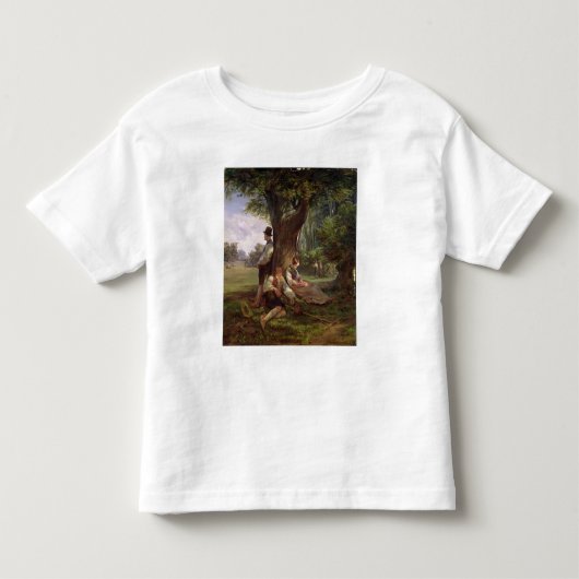 Peasants met een Siesta, 1841 Kinder Shirts (Voorkant)