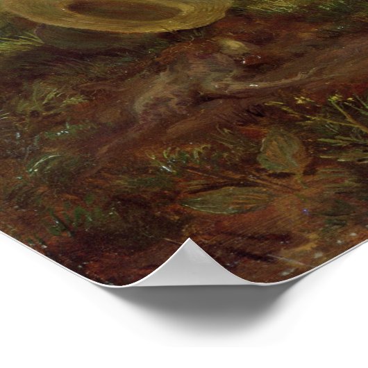 Peasants met een Siesta, 1841 Poster (Hoek)