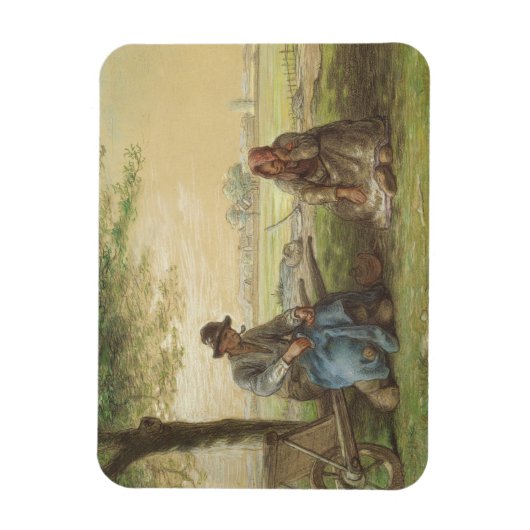 Peasants Resting Magneet (Verticaal)