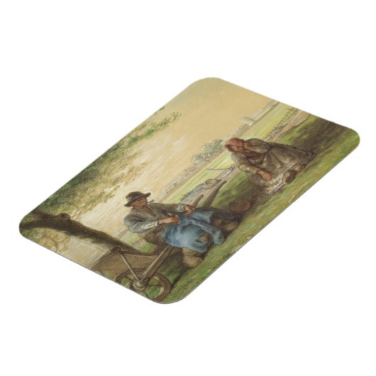 Peasants Resting Magneet (Linkerzijde)