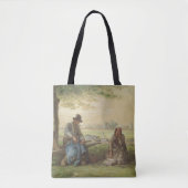 Peasants Resting Tote Bag (Voorkant)