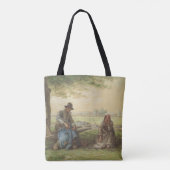 Peasants Resting Tote Bag (Achterkant)