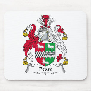 Pease Family Crest Muismat