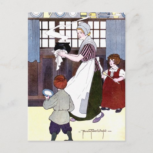 Pease Pudding Hot Briefkaart (Voorkant)