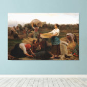 Peasers die Rapeseed_GC Canvas afdrukken (Insitu (Houten vloer))