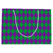 PEAVE LIVE MARDI GRAS PAARSE GREEN GOLD GROOT CADEAUZAKJE (Achterkant)