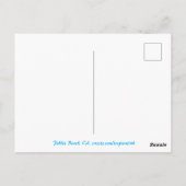 Pebble Beach California Ocean Uitzicht Briefkaart (Achterkant)