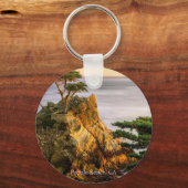 Pebble Beach, Californië Sleutelhanger (Voorkant)