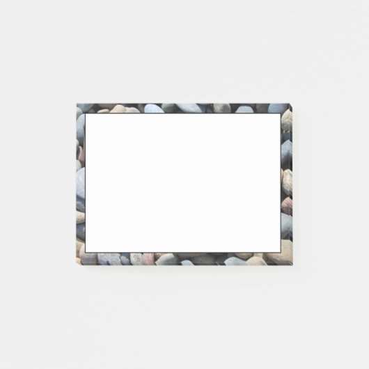 Pebble Border Post-it Notes (Voorkant)